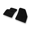Tapis de Sol Velours adapté pour Volvo V50 I Break (2004-2012) - Premium tapis de voiture - noir