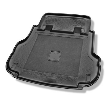 Tapis de coffre adapté pour Nissan Terrano II SUV (1993-2003) - bac de coffre - protection de coffre voiture - 5 places