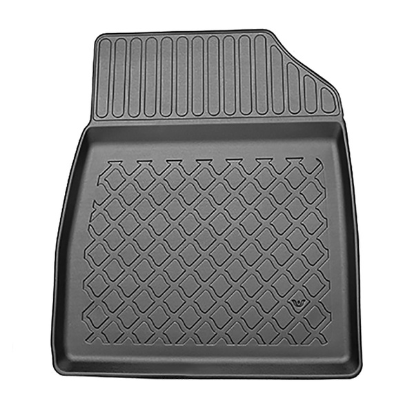 Tapis de sol en TPE adapté pour Mercedes-Benz Citan W420 Tourer (10.2021-....) - empattement court et long; pas pour la version électrique - tapis de voiture - noir