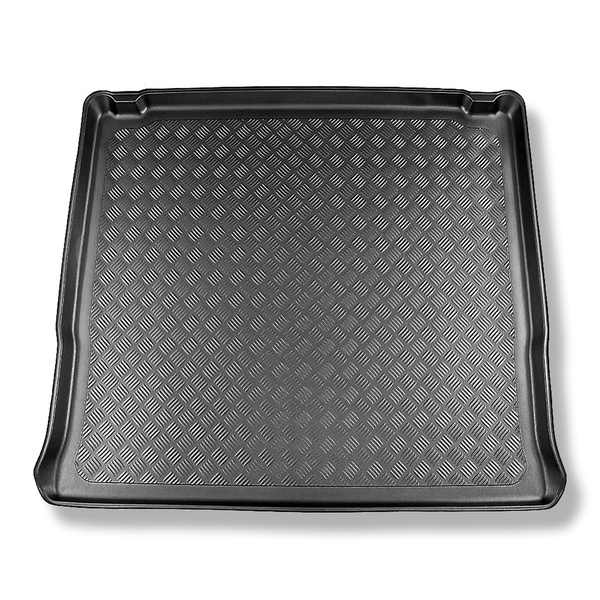 Tapis de coffre adapté pour Fiat Talento Van (2016-....) - bac de coffre - protection de coffre voiture - version pour le transport de passagers (break / tour); derriere 3e rangée de sieges; version longue (Long); sièges non coulissants, montés sur croche