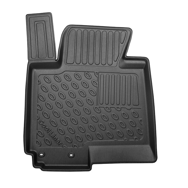 Tapis de sol en TPE adapté pour Kia Sportage III SUV (12.2015-10.2022) - tapis de voiture - noir