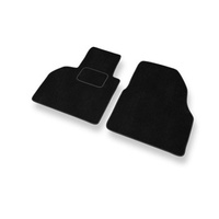 Tapis de Sol Velours adapté pour Renault Kangoo II (2012-2021) - Premium tapis de voiture - noir