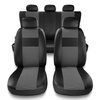 Housses de siège adaptées pour BMW X1 I, II (2009-2022) - housse siege voiture universelles - couverture siege - EXL-2