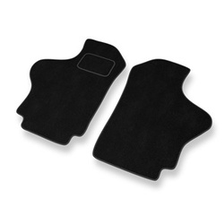 Tapis de Sol Velours adapté pour Hyundai H-1 I Van (1999-2008) - Premium tapis de voiture - noir