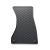 Tapis de sol en caoutchouc adapté pour Audi A4 B9 (2015-....) - tapis de voiture - noir