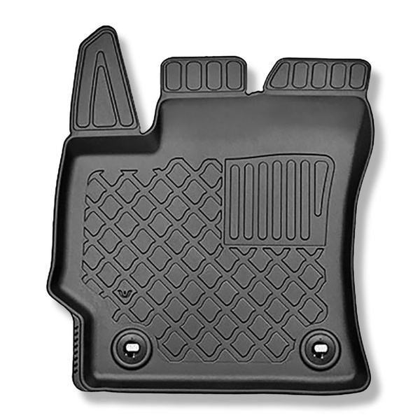 Kit tapis de coffre et tapis de voiture TPE pour: Toyota Corolla XII E210 Touring Sports (03.2019-....) - coffre supérieur (seuil de chargement plat);plancher amovible au plus haut niveau;également pour les hybrides