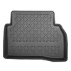 Tapis de sol en TPE adapté pour Mercedes-Benz Classe C W205 Berline (12.2015-10.2022) - tapis de voiture - noir