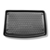 Tapis de coffre adapté pour Audi A2 8Z Hayon (1999-2005) - bac de coffre - protection de coffre voiture - coffre inférieur ; sans roue de secours