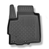 Tapis de sol en TPE adapté pour Mitsubishi ASX SUV (05.2010-....) - tapis de voiture - noir