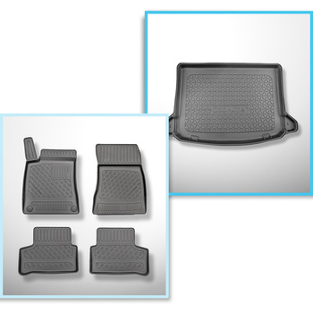 Kit tapis de coffre et tapis de voiture TPE pour: Mercedes-Benz Classe A W177 25