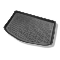 Tapis de coffre adapté pour Kia Soul II SUV (03.2014-03.2019) - bac de coffre - protection de coffre voiture - coffre inférieur ; modèles sans plancher amovible du coffre; pas pour la version électrique