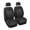 Housses de siège sur mesure adaptées pour Volkswagen Caddy III Cargo (2004-2015) seulement les sièges avant - deux simple - housse siege voiture - couverture siege - E3