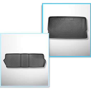 Kit tapis de coffre et tapis de voiture TPE pour: Mercedes-Benz Classe V W447 Va