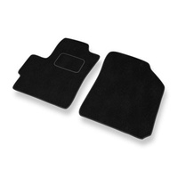 Tapis de Sol Velours adapté pour Chevrolet Spark I M200/M250 (2005-2009) - Premium tapis de voiture - noir