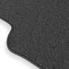 Tapis de Sol Feutres adapté pour BMW X2 (2018-2023) - tapis de voiture - noir