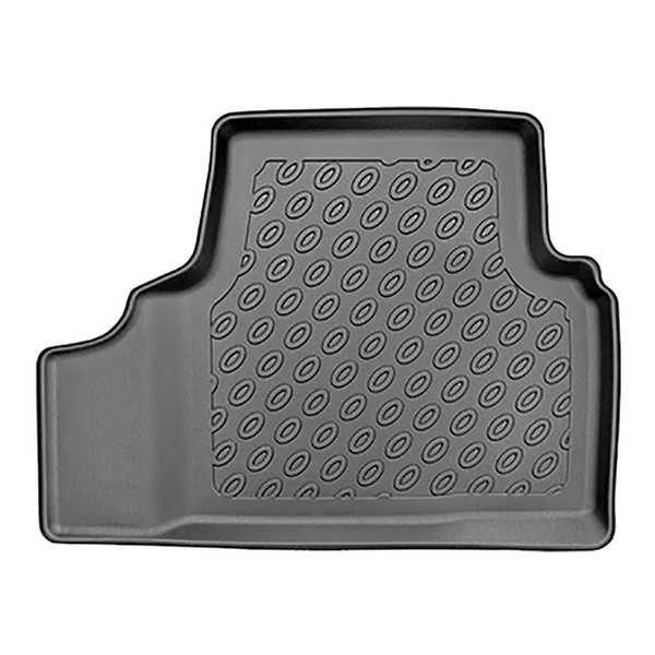 Kit tapis de coffre et tapis de voiture TPE pour: Volkswagen ID.3 Hayon (11.2019-....) - coffre supérieur;plancher amovible au plus haut niveau