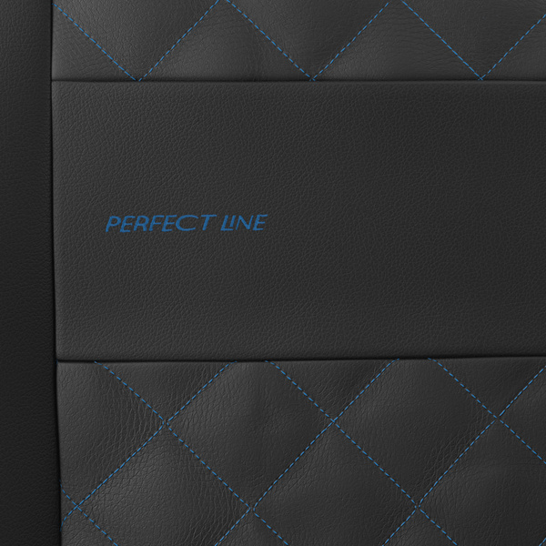 Housses de siège adaptées pour Daihatsu Move I, II, III, IV, V (1995-2014) - housse siege voiture universelles - couverture siege - PRF-BL