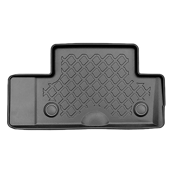 Tapis de sol en TPE adapté pour Citroen C4 SpaceTourer Monospace (07.2013-11.2020) - sans la troisième rangée de sièges - tapis de voiture - noir