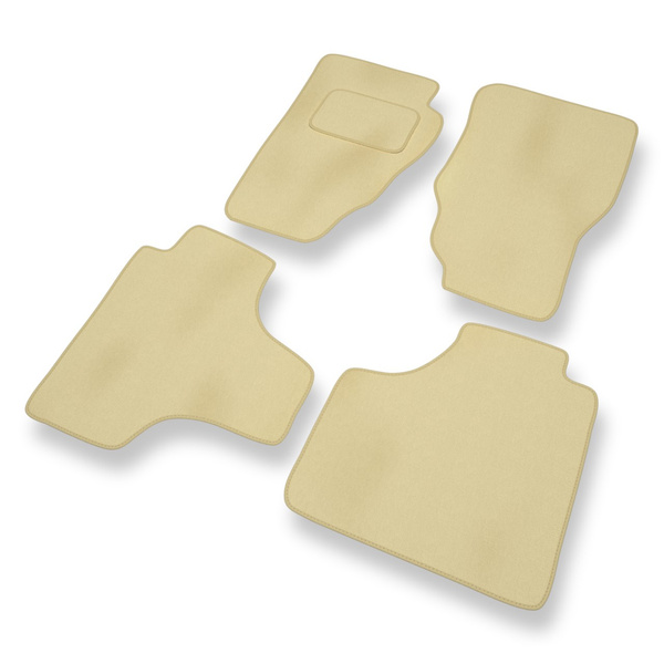 Tapis de Sol Velours adapté pour Dodge Nitro SUV (2007-2011) - Premium tapis de voiture - beige