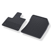 Tapis de sol en caoutchouc adapté pour Citroen Berlingo III (2018-....) - tapis de voiture - noir