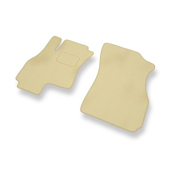 Tapis de Sol Velours adapté pour Hyundai Accent II (2000-2005) - Premium tapis de voiture - beige