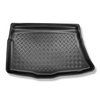 Tapis de coffre adapté pour Hyundai i30 II GD Hayon (02.2012-01.2017) - bac de coffre - protection de coffre voiture - coffre inférieur (sans rangement)