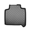 Tapis de sol en TPE adapté pour BMW 2 F46 Gran Tourer (03.2015-....) - 5 ou 7 sièges; sans la troisième rangée de sièges - tapis de voiture - noir