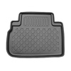 Tapis de sol en TPE adapté pour Subaru Forester V e-Boxer SUV (06.2019-10.2024) - tapis de voiture - noir
