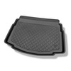 Kit tapis de coffre et tapis de voiture TPE pour: Volkswagen Golf VII Hayon (10.2012-12.2019) - avec roue de secours à usage temporaire / kit de réparation; sur le coffre supérieur et inférieur