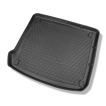 Tapis de coffre adapté pour Hyundai ix55 SUV (2009-04.2012) - bac de coffre - protection de coffre voiture - 7 places; 3me rangée abaissée