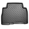 Tapis de sol en TPE adapté pour Kia Sorento II SUV (12.2015-10.2022) - 5 ou 7 sièges; sans la troisième rangée de sièges - tapis de voiture - noir