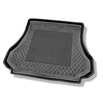 Tapis de coffre adapté pour Hyundai Santa Fe I SM SUV (11.2000-03.2006) - bac de coffre - protection de coffre voiture