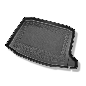 Tapis de coffre adapté pour Cupra Ateca SUV (11.2018-....) - bac de coffre - protection de coffre voiture - coffre inférieur; modèles sans plancher amovible du coffre