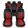 Housses de siège adaptées pour Mazda 6 I, II, III (2002-2019) - housse siege voiture universelles - couverture siege - CM-RD