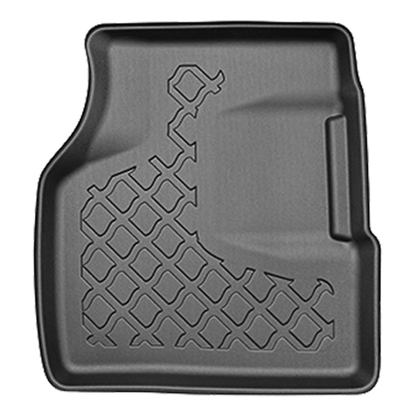 Tapis de sol en TPE adapté pour Alfa Romeo Tonale 965 SUV (05.2022-....) - aussi pour hybrides - tapis de voiture - noir