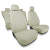 Housses de siège adaptées pour Jeep Compass I, II (2007-....) - housse siege voiture universelles - couverture siege - CMP-BE