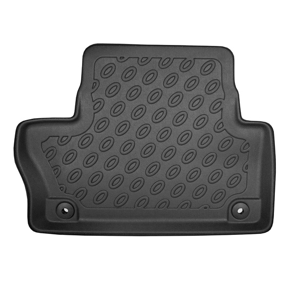 Tapis de sol en TPE adapté pour Volvo XC60 I SUV (12.2015-10.2022) - tapis de voiture - noir