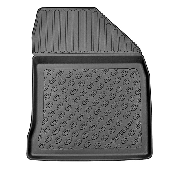 Kit tapis de coffre et tapis de voiture TPE pour: Toyota Auris II Touring Sports (07.2013-12.2018) - coffre supérieur;pour les voitures avec double plancher de coffre;également pour les hybrides