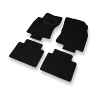 Tapis de Sol Velours adapté pour Nissan X-trail III (2013-2022) - Premium tapis de voiture - noir