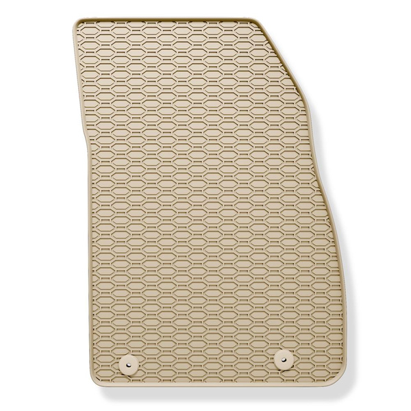 Tapis de sol en caoutchouc adapté pour Opel Insignia I (2008-2017) - tapis de voiture - beige