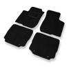 Tapis de Sol Velours adapté pour Audi A3 I 8L (1996-2003) - Premium tapis de voiture - noir