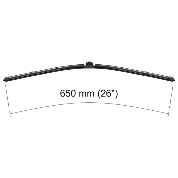 Balai d'essuie-glace de pare-brise adapté pour Toyota Aygo II Hayon (05.2014-2021) - balai plat