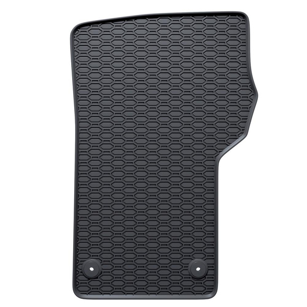 Tapis de sol en caoutchouc adapté pour Man TGE (2017-....) - tapis de voiture - noir