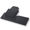 Tapis de sol en caoutchouc adapté pour Ford Galaxy I, II (1995-2006) - tapis de voiture - noir