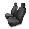 Housses de siège avant adaptées pour Renault Captur (2013-2019) - housse siege voiture universelles - couverture siege conducteur - 2UNE-4