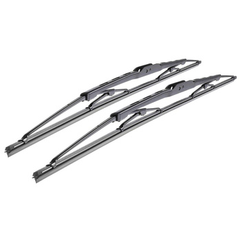 Balais d'essuie-glace de pare-brise adaptés pour Ford Fiesta III, IV, V Hayon, Van (03.1989-12.2002) - balais standard