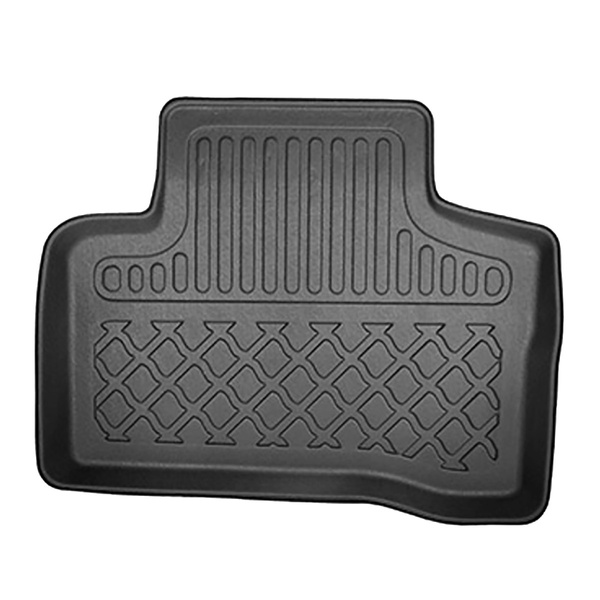 Tapis de sol en TPE adapté pour Mercedes-Benz GLC X253 SUV (12.2015-10.2022) - tapis de voiture - noir
