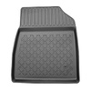 Tapis de sol en TPE adapté pour Nissan Townstar Break (01.2022-....) - empattement court et long; pas pour la version électrique - tapis de voiture - noir