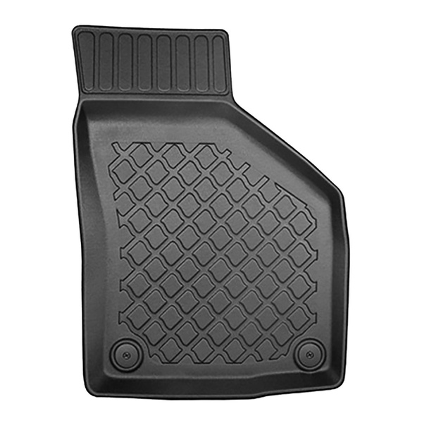 Tapis de sol en TPE adapté pour Volkswagen Passat B6, B7 SW (12.2015-10.2022) - tapis de voiture - noir