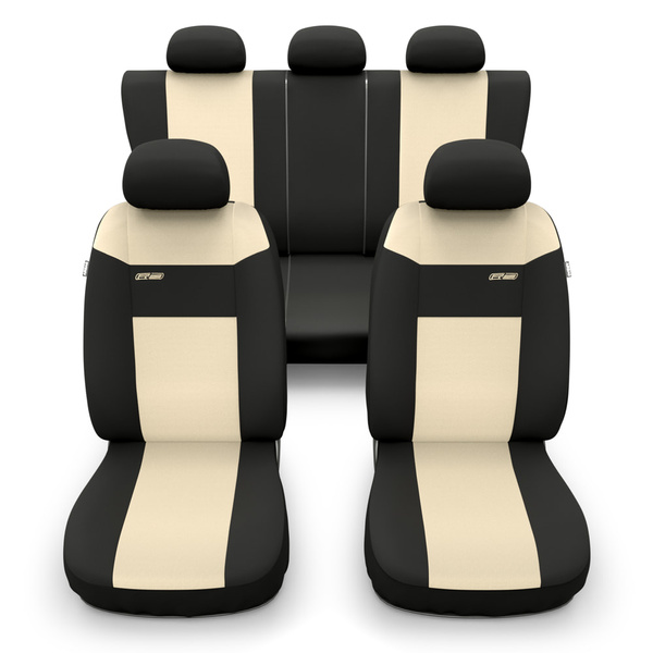 Housses de siège adaptées pour Alfa Romeo 147 (2000-2010) - housse siege voiture universelles - couverture siege - RSL-BE